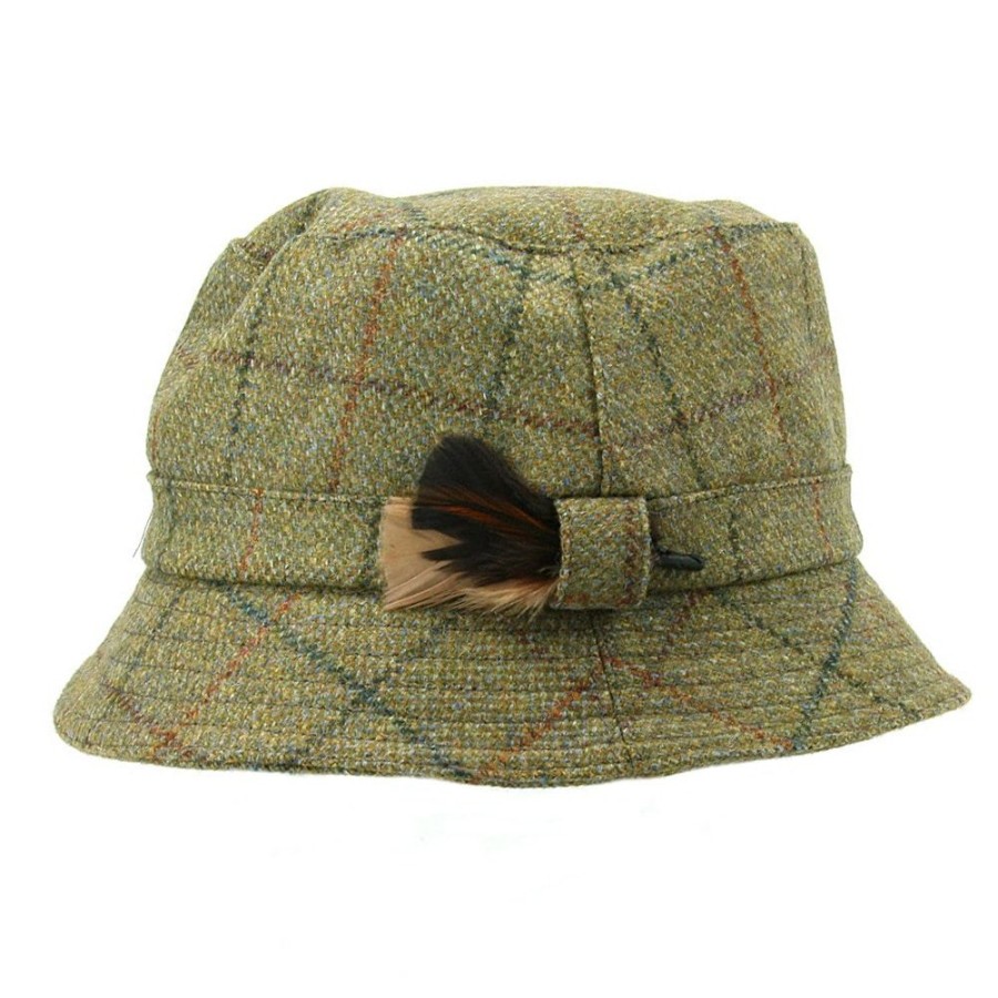 Lambland Hats, Scarves & Earmuffs | Teflon Coated Wool Tweed Poacher Hat