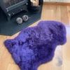 Lambland Eco Tanned Sheepskins | Eco Tanned Luxury Bright Purple Sheepskin