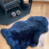 Lambland Eco Tanned Sheepskins | Eco Tanned Luxury Navy Blue Sheepskin