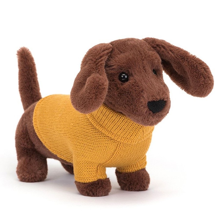 Jellycat Soft Toys | Sweater Sausage Dog