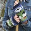 Pachamama Gloves & Mittens | Hand Knitted Flock Of Sheep Handwarmers