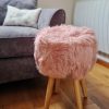 Fenland Sheepskin Pouffes & Beanbags | Luxury New Zealand Sheepskin Foot Stool