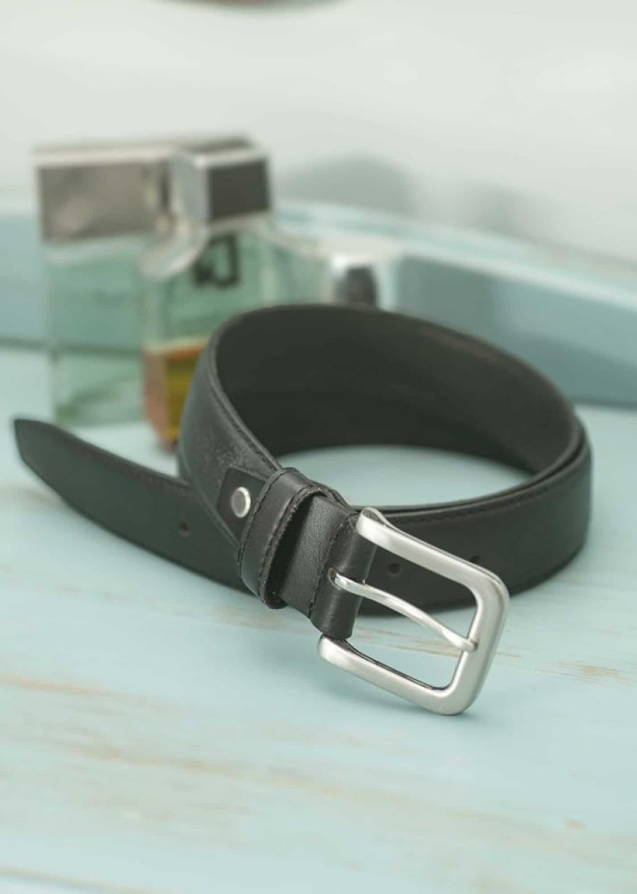 Ibex Leather Leather Belts | Men'S Luxury Leather Stitched Belt