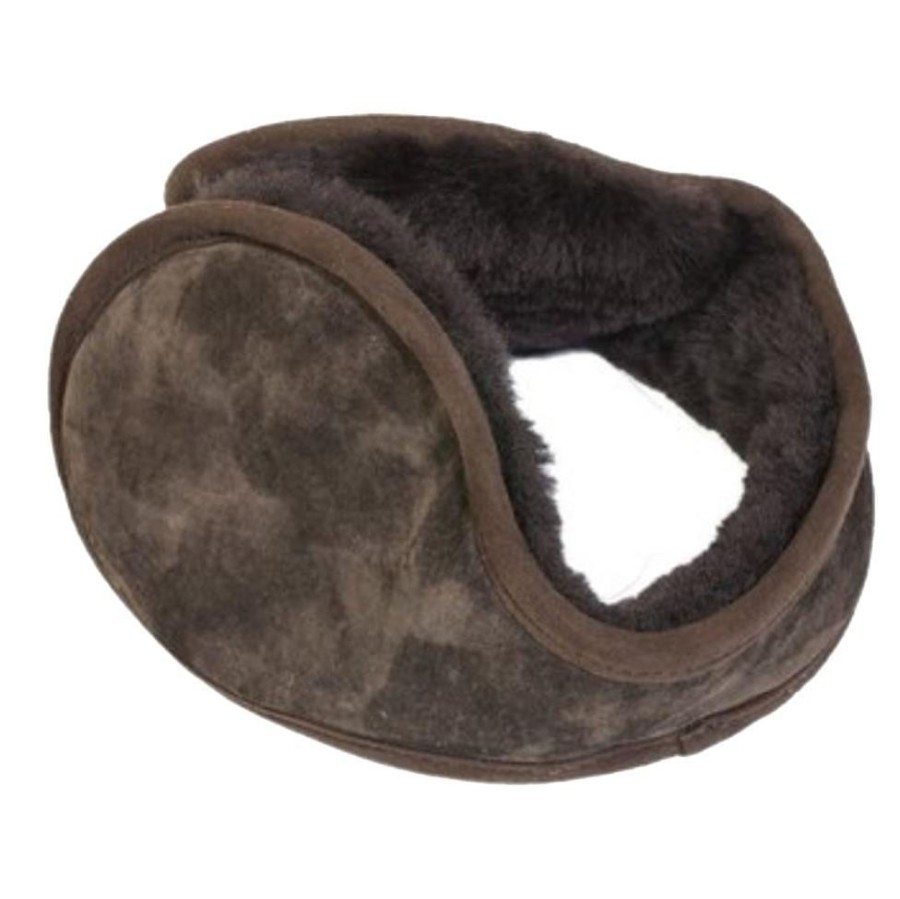 Lambland Hats, Scarves & Earmuffs | Suede And Sheepskin Lined Sprung Earmuffs