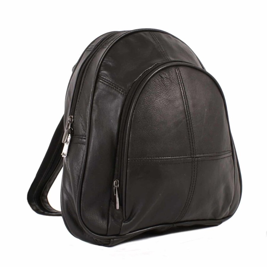 Lorenz Backpacks | Soft Nappa Leather Backpack With Security Pocket