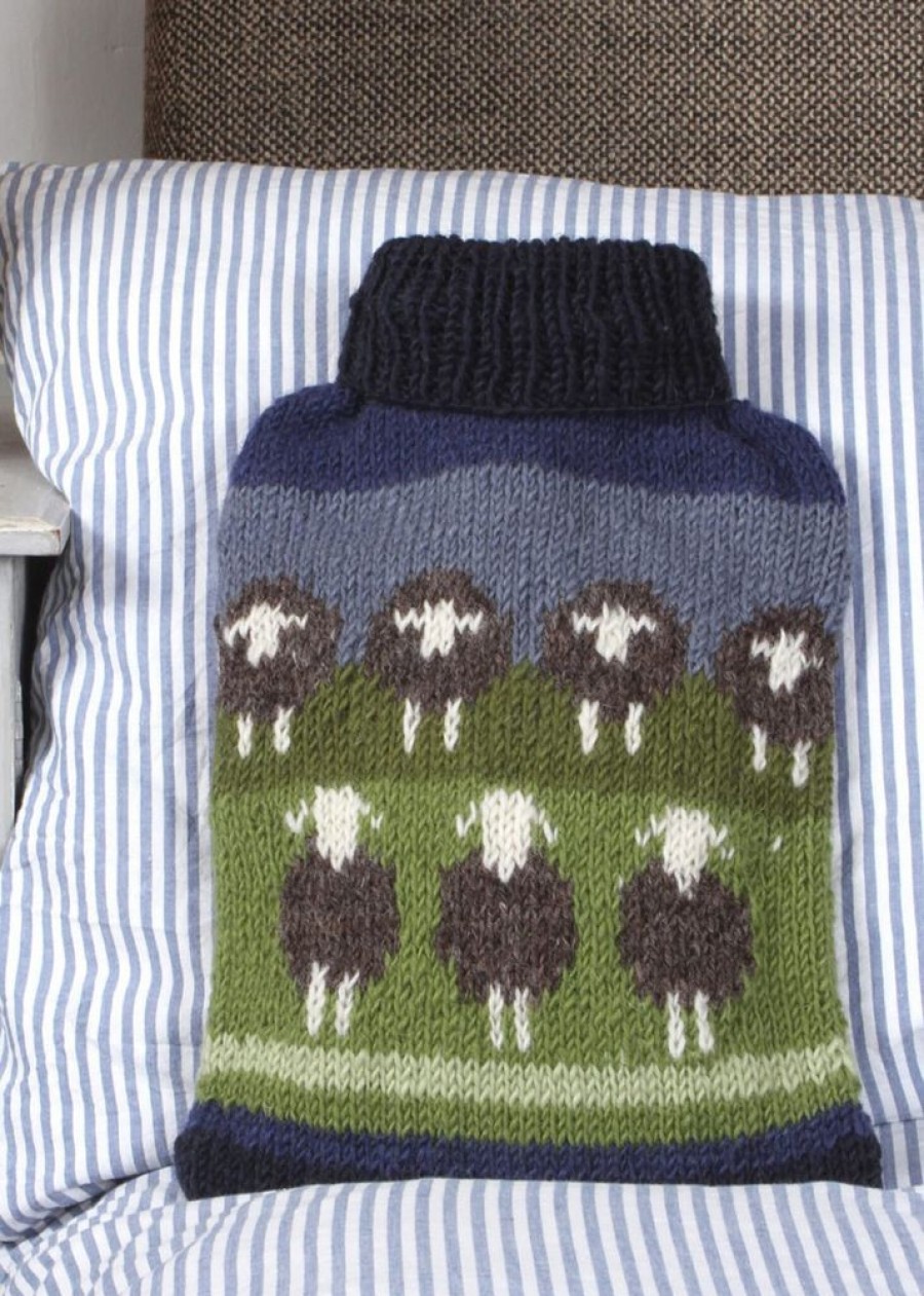 Pachamama Cushions & Hot Water Bottles | Herdwick Sheep Hot Water Bottle Cover & Bottle