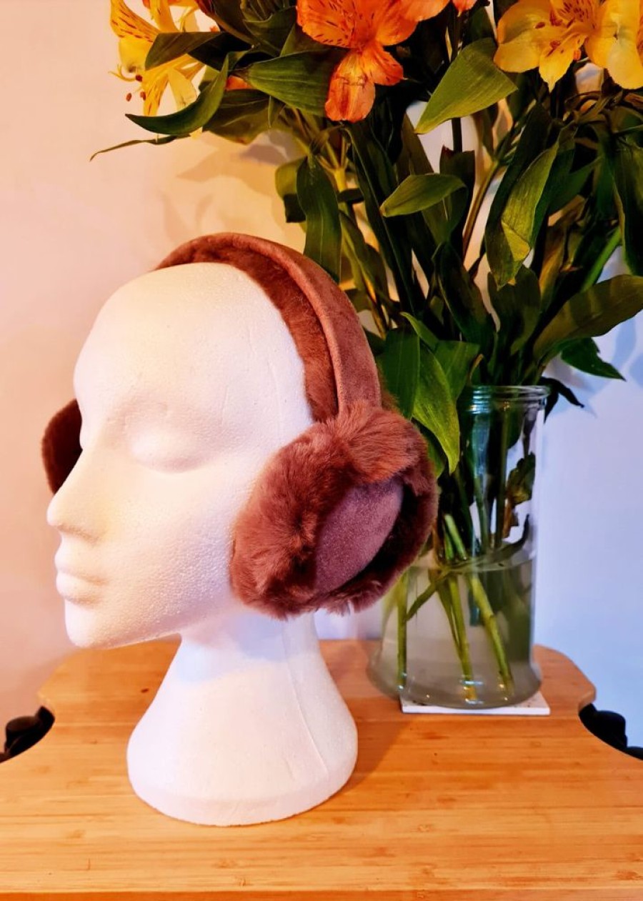 Lambland Hats, Gloves & Mittens | Kids' Suede And Sheepskin Earmuffs