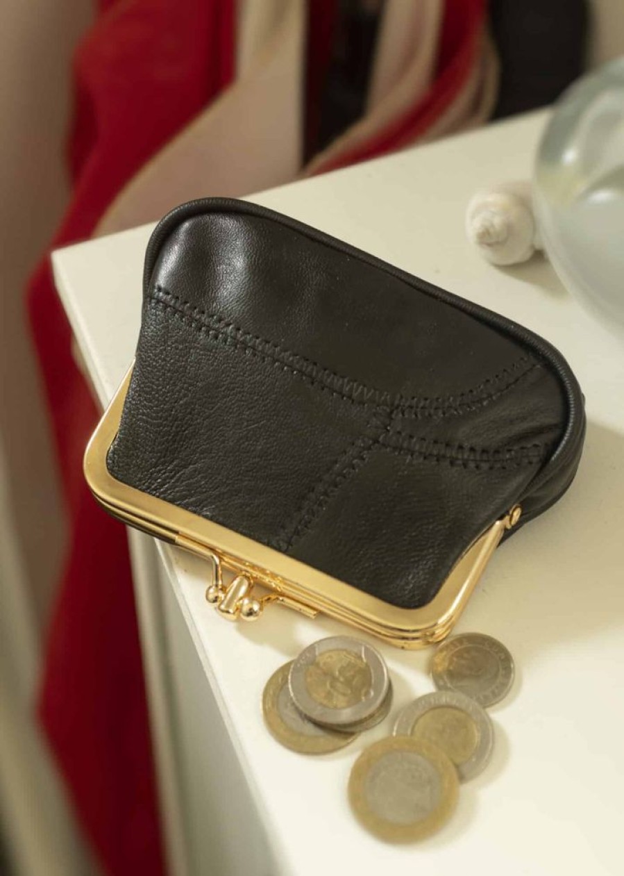 Lorenz Purses | Super Soft Patchwork Leather Dual Opening Pouch