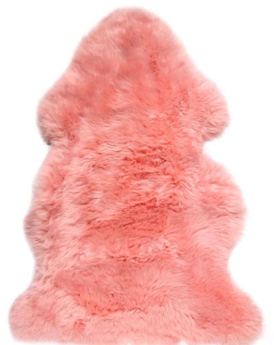 Lambland British Sheepskins | British Premium Pale Pink Sheepskin Rug