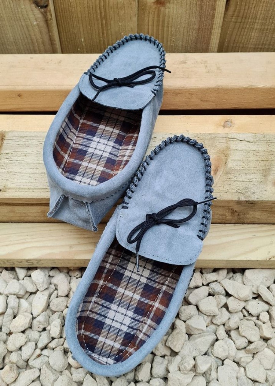 Lambland British Made Footwear | Men'S Workman Moccasin Slippers