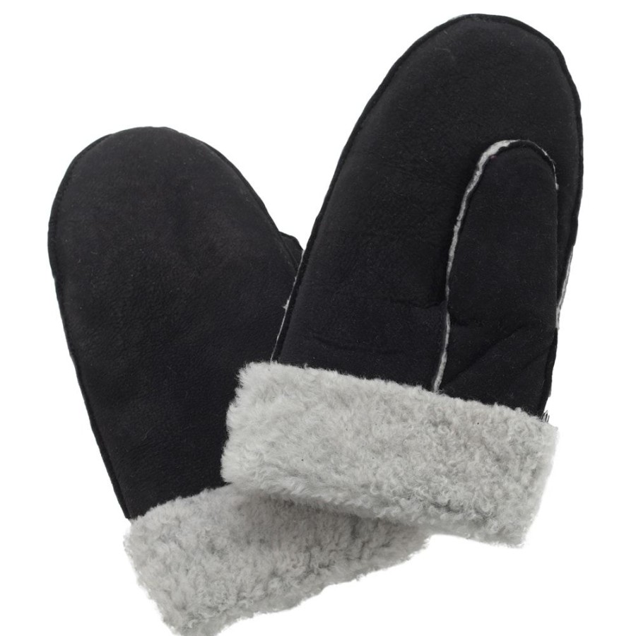 Glencroft Gloves & Mittens | Ladies Genuine Sheepskin Whole Piece Mittens