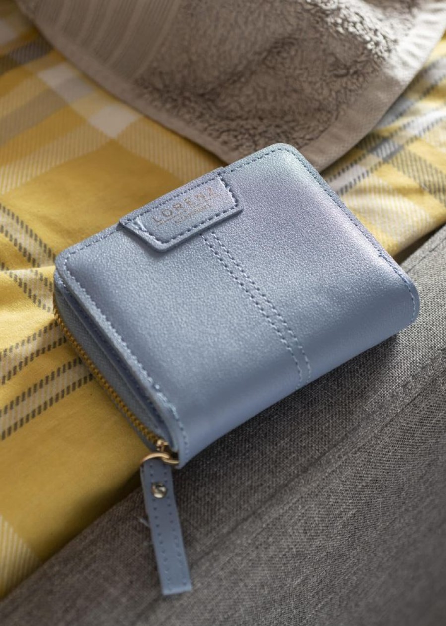 Lorenz Purses | Small Zip Around Wallet With Magnetic Note Section