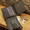 Charles Smith Wallets | Luxury Leather Flip Up Wallet