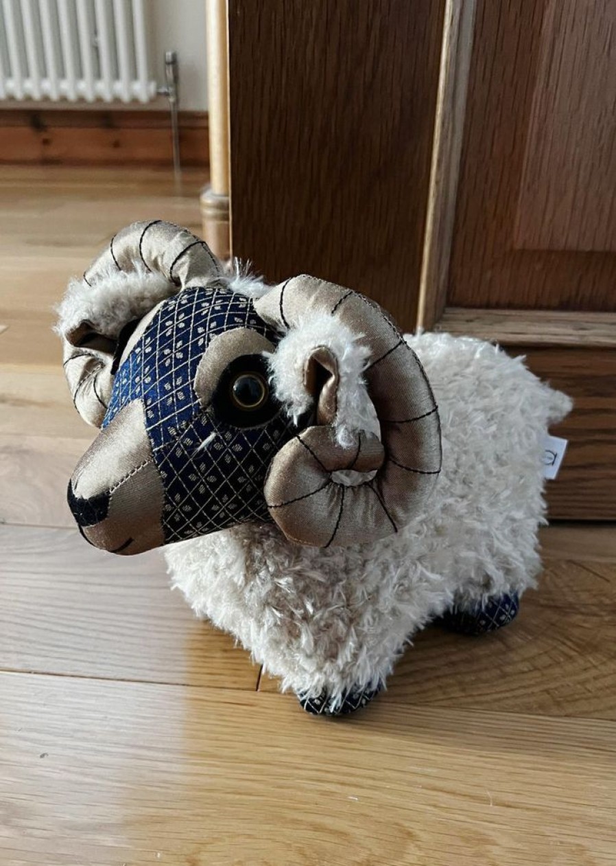 Dora Designs Doorstops & Draught Busters | Laurie Sheep Doorstop