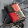 Lorenz Wallets | Soft Nappa Leather Ripper Wallet With Carabiner Clip