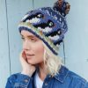 Pachamama Hats, Scarves & Earmuffs | Hand Knitted Puffin Design Bobble Hat