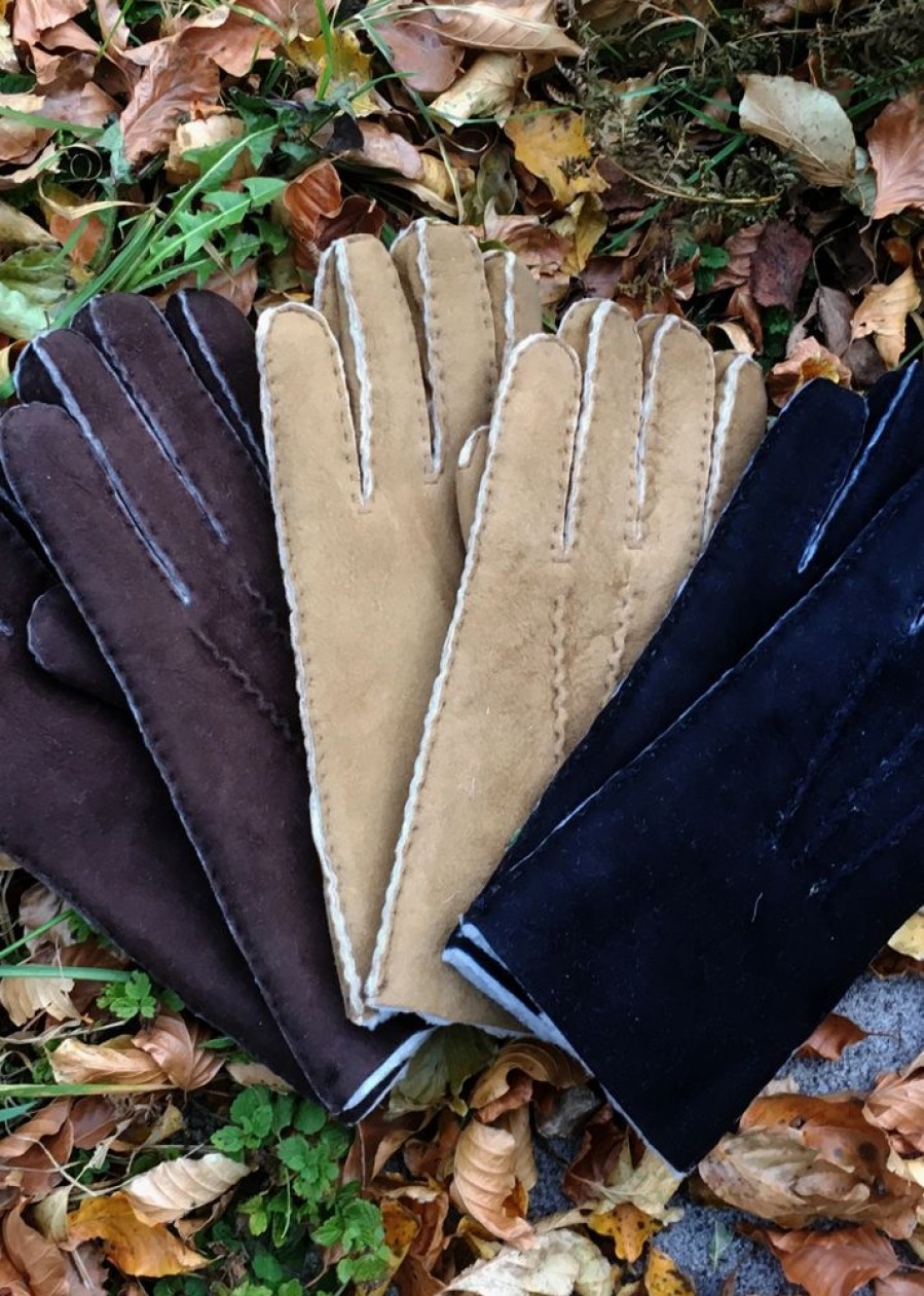 Glencroft Gloves & Mittens | Men'S Hand Sewn Genuine Soft Real Lambskin Gloves