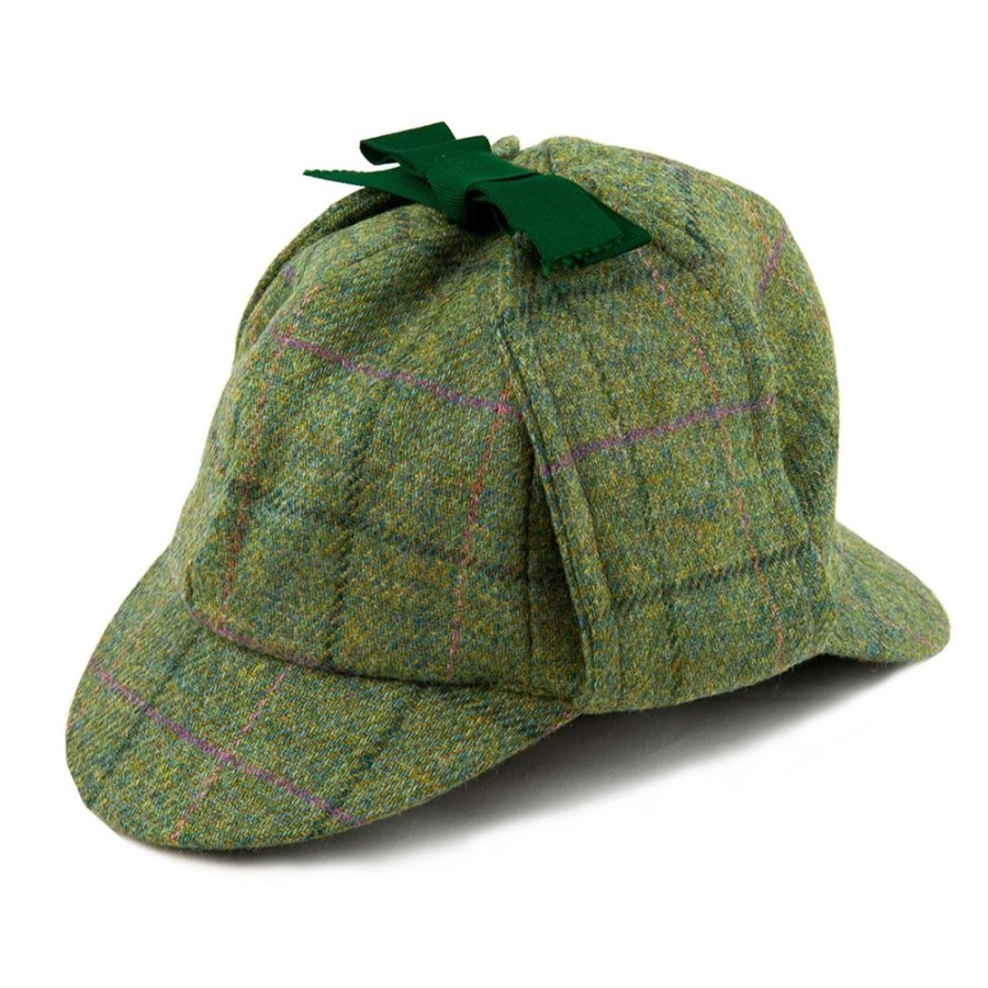 Glencroft Hats & Earmuffs | Wool Tweed Deerstalker Hat