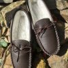 Lambland British Made Footwear | Men'S Premium Wool Lined Leather Moccasins