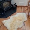 Lambland Eco Tanned Sheepskins | Eco Tanned Champagne Luxury Sheepskin Rug