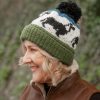 Lambland Hats, Scarves & Earmuffs | Hand Knitted Dachshund Bobble Hat