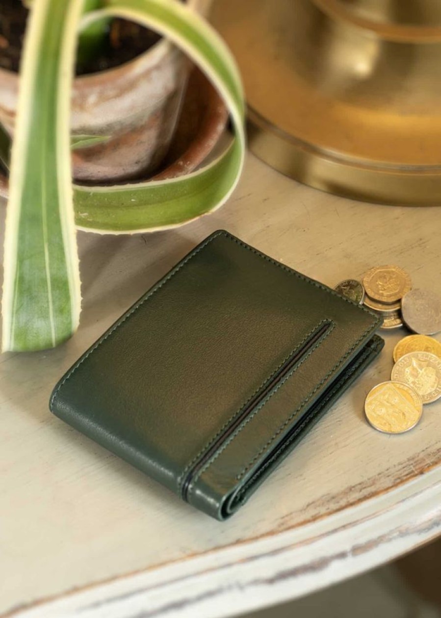 Primehide Wallets | Two Tone Luxury Leather Practical Bi-Fold Organiser Wallet