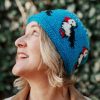 From The Source Hats, Scarves & Earmuffs | Hand Knitted Woolen Puffin Beanie