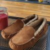 Shepherd Men'S Sheepskin Slippers | Men'S Sheepskin Loafer Slippers With Sole