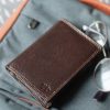 Arnicus Leather Wallets | Grained Leather Organiser Wallet