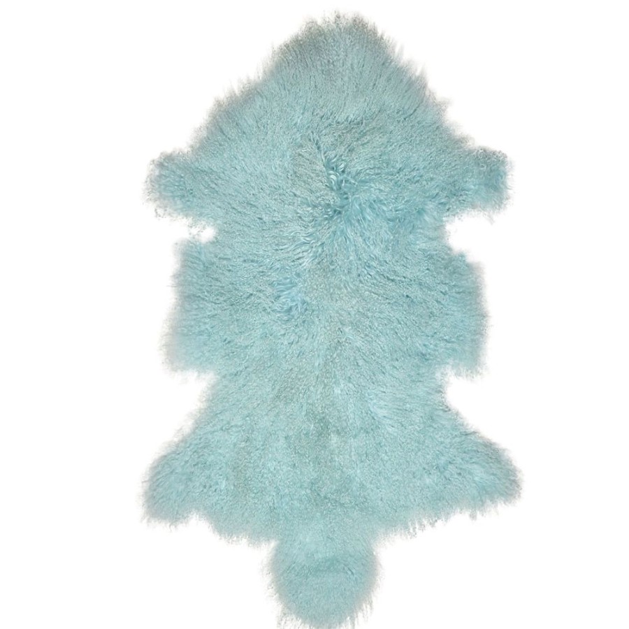 Lambland Eco Tanned Sheepskins | Eco Tanned Tibetan Lambskin In Mint