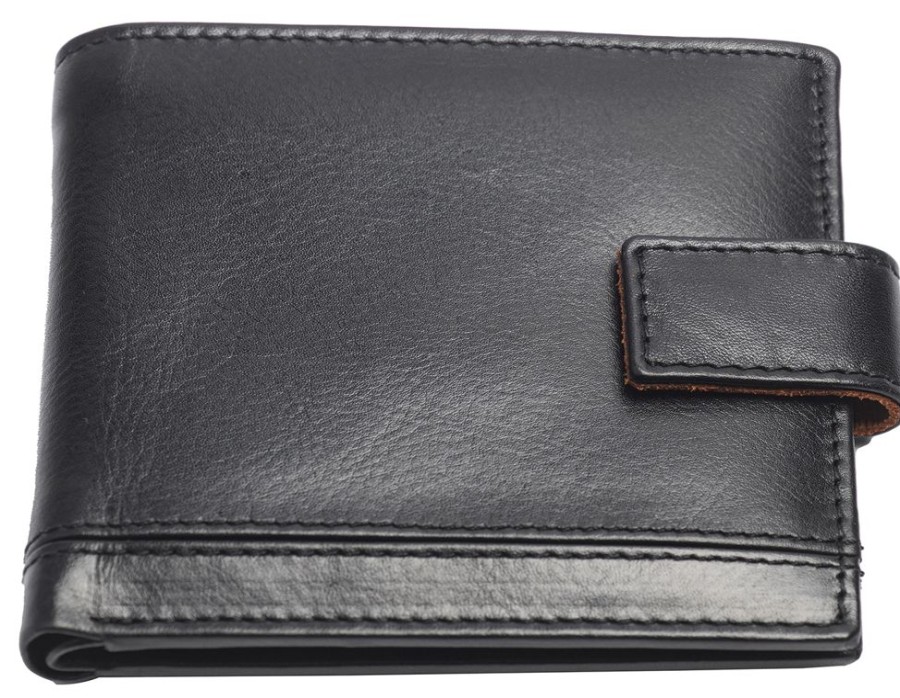 Charles Smith Wallets | Luxury Leather Gloss Finished Two Tone Wallet