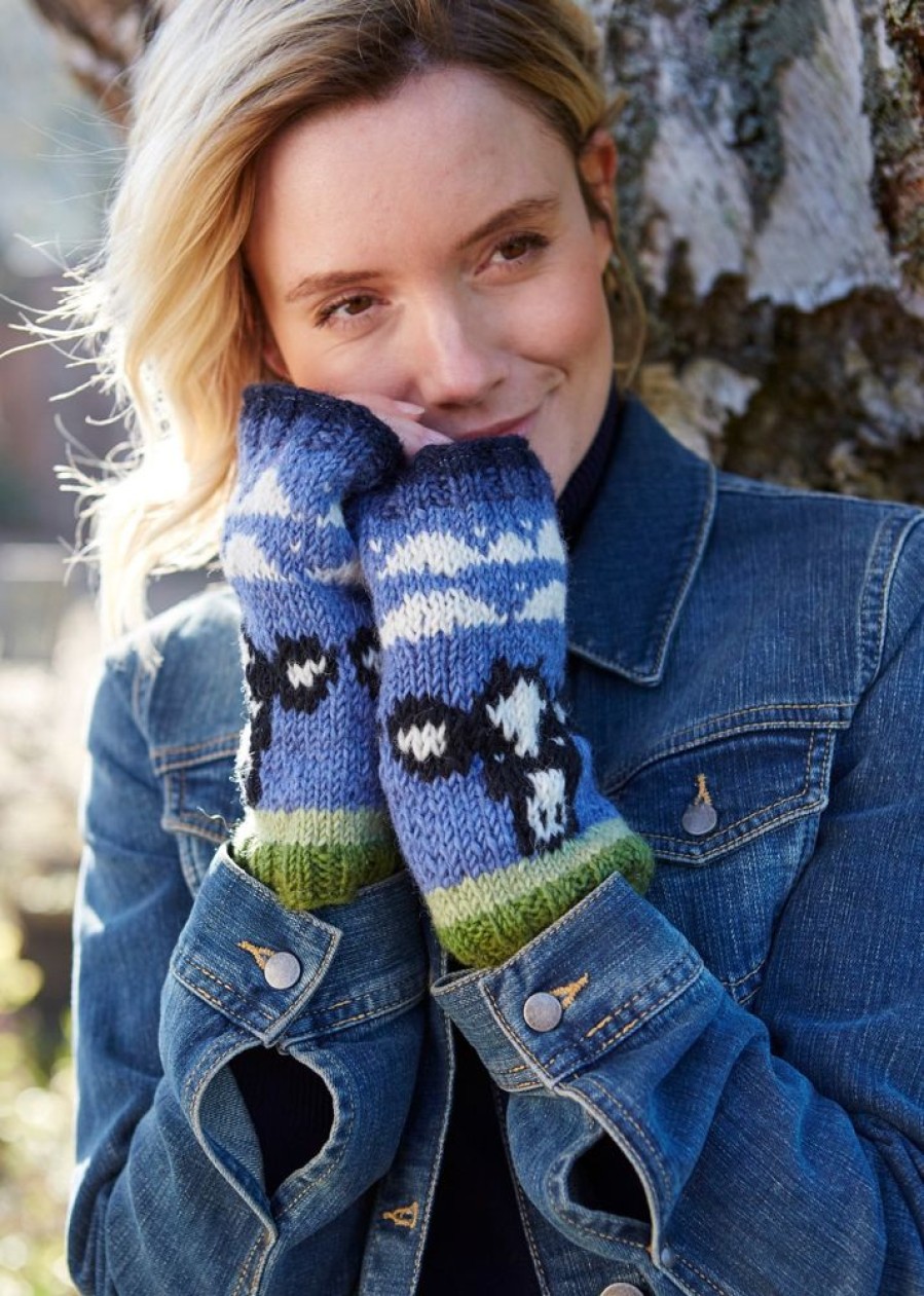 Pachamama Gloves & Mittens | Hand Knitted Dairy Cow Handwarmers