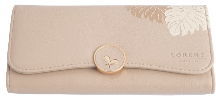 Lorenz Purses | Soft Faux Leather Largetri-Fold Wallet