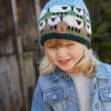 Pachamama Hats, Gloves & Mittens | Hand Knitted Kids' Snowy Sheep Bobble Hat