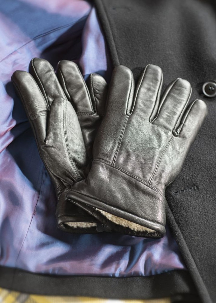 Lambland Gloves & Mittens | Men'S Sheepskin Lined Leather Gloves