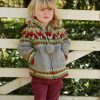 Pachamama Kids Fleeces & Bodywarmers | Hand Knitted Kids' Fox Hoody