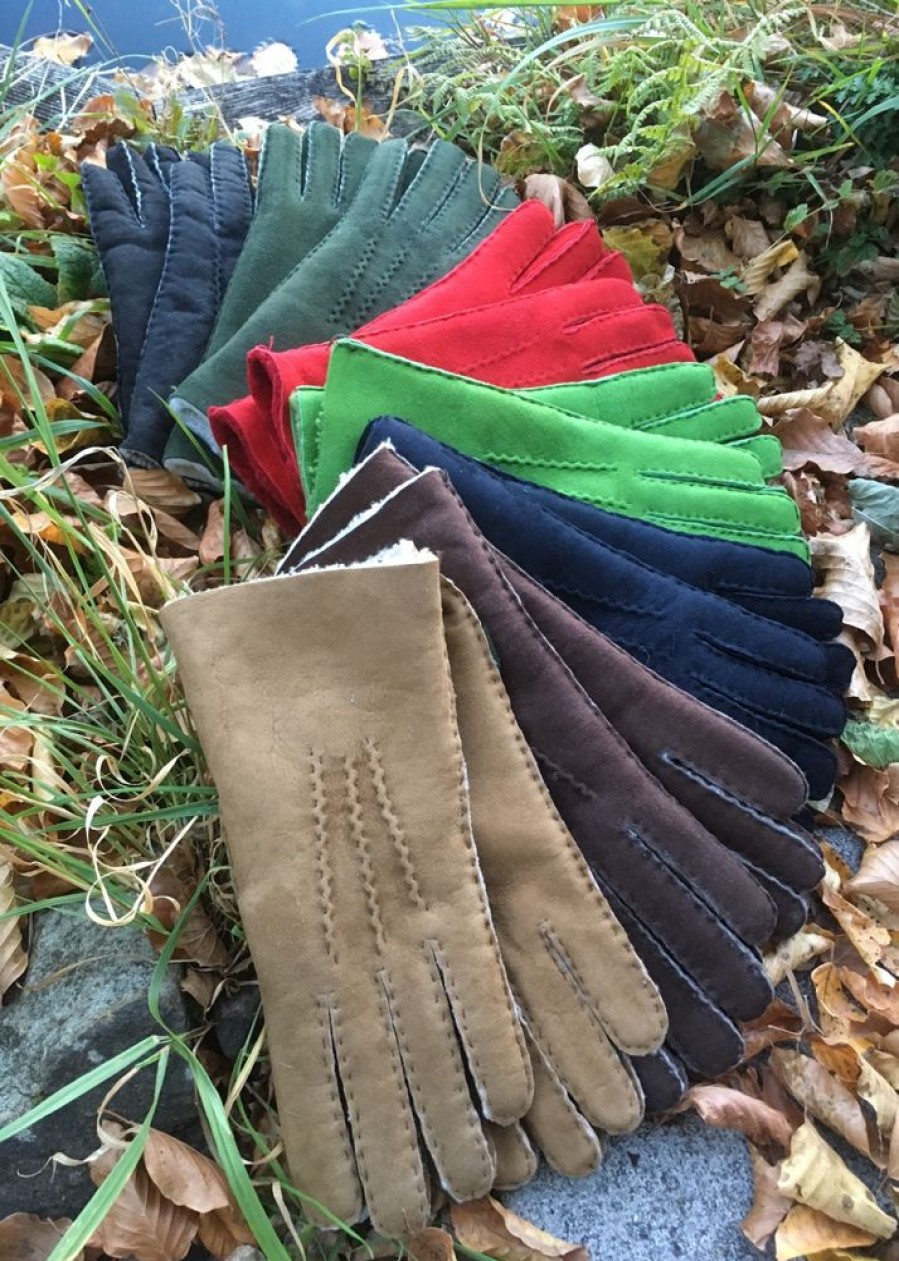 Glencroft Gloves & Mittens | Ladies Hand Sewn Real Lambskin Gloves