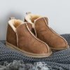 Shepherd Men'S Sheepskin Slippers | Men'S Genuine Sheepskin Slipper Boots