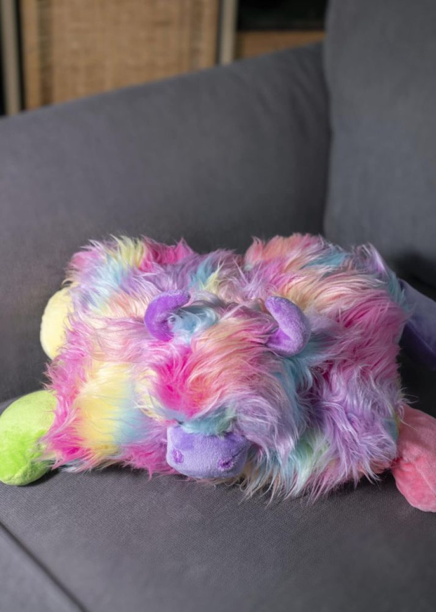 Jomanda Soft Toys | Super Soft Rainbow Highland Cow Toy Cushion