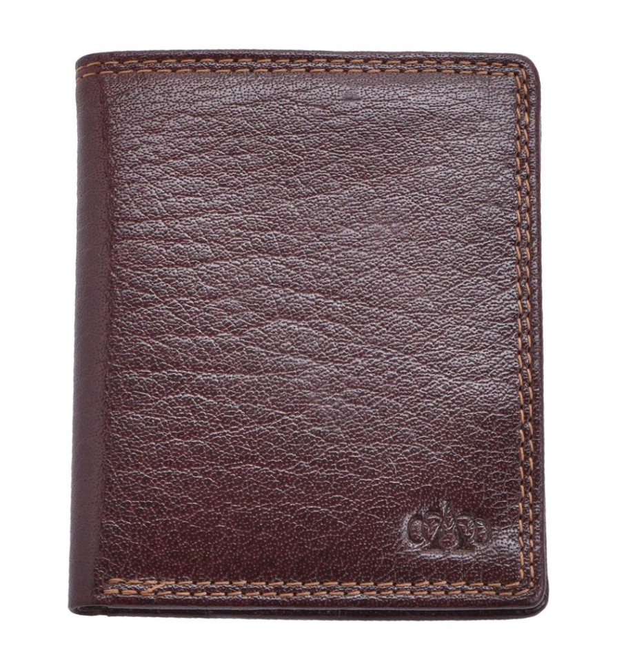 Arnicus Leather Wallets | Grained Leather Slim Card Wallet