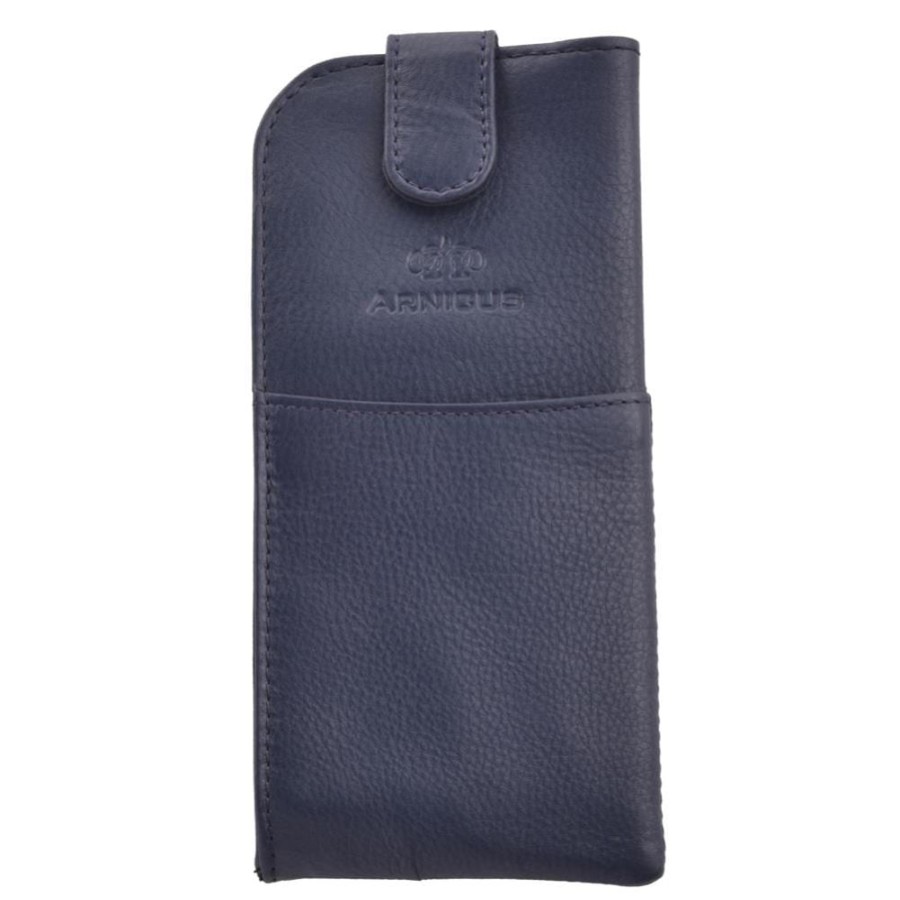 Arnicus Leather Glasses Cases | Real Leather Popper Fastened Glasses Case