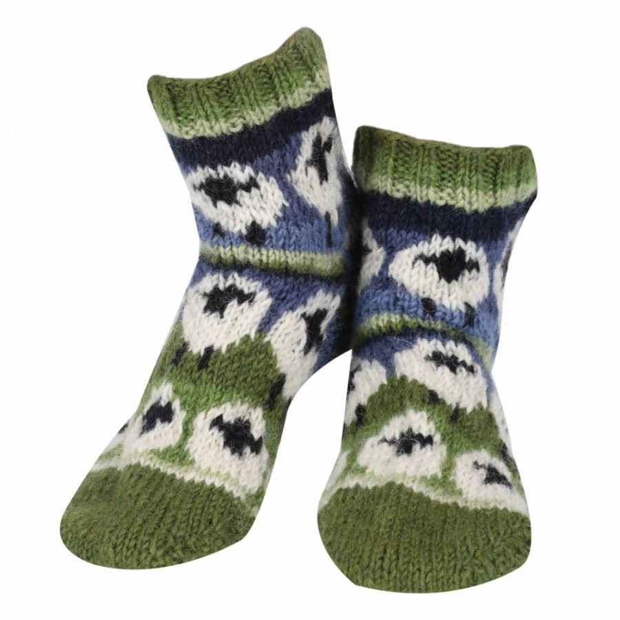 Pachamama Socks | Flock Of Sheep Sofa Sock