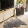 Lambland North American Merinos | Light Grey North American Untrimmed Sheepskin