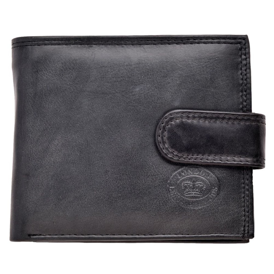 London Leather Goods Wallets | Soft Leather Triple Fold Wallet