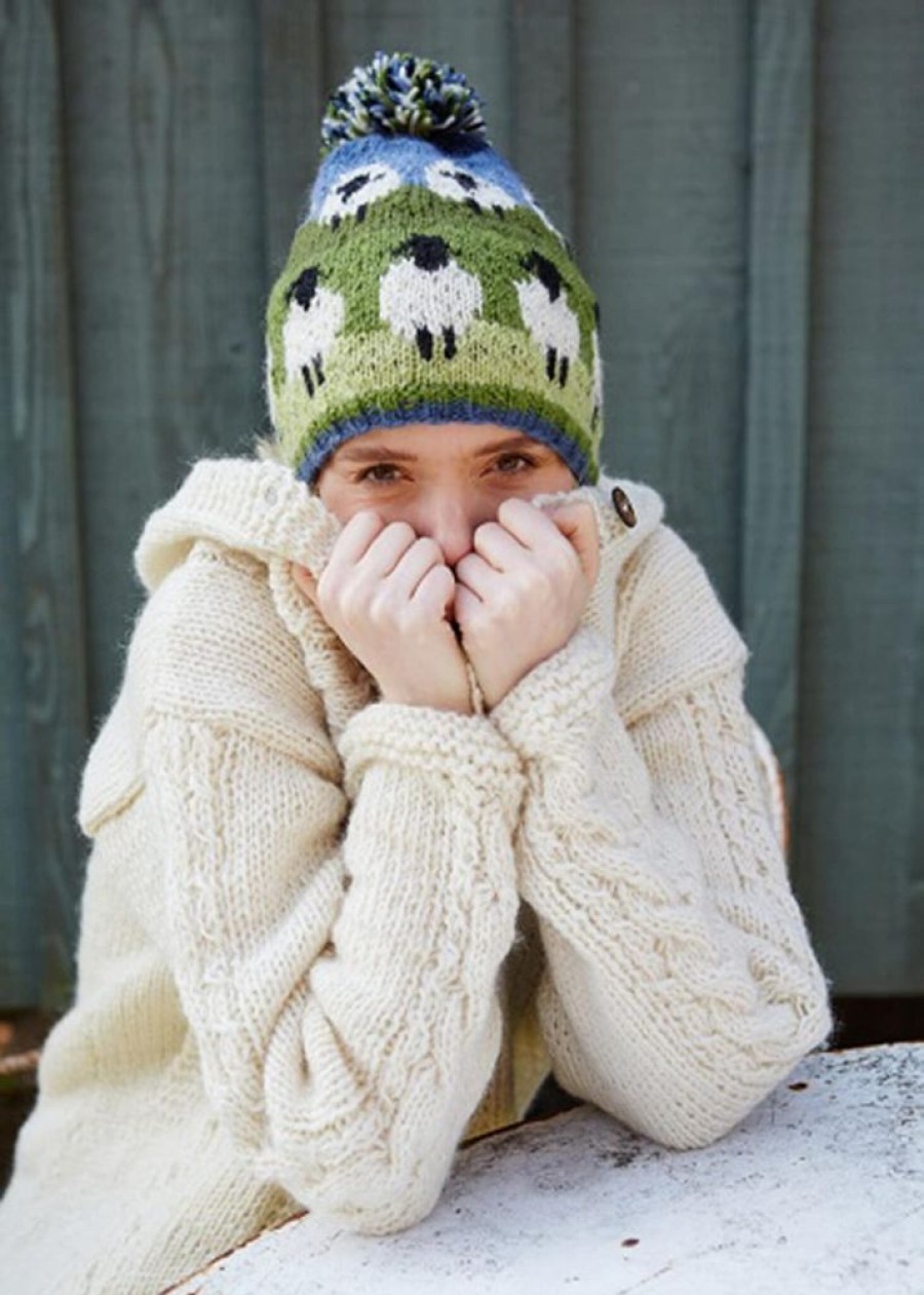 Lambland Hats, Scarves & Earmuffs | Hand Knitted Sheep Design Hat