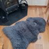 Lambland British Sheepskins | British Premium Slate Grey Sheepskin Rug