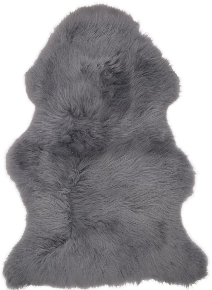 Lambland British Sheepskins | British Premium Slate Grey Sheepskin Rug