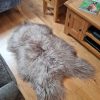 Lambland Eco Tanned Sheepskins | Eco Tanned Long Wool Taupe Icelandic Sheepskin