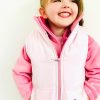 Lambland Kids Fleeces & Bodywarmers | Babies Light Pink Pony Embroidered Gilet