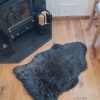 Lambland Eco Tanned Sheepskins | Eco Tanned Dark Grey Luxury Sheepskin Rug